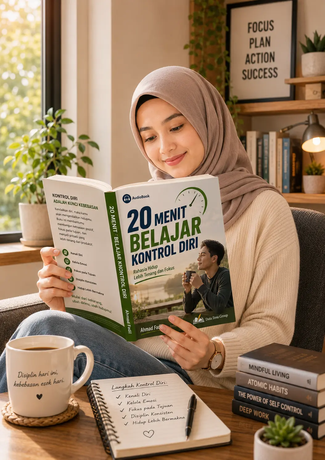 20 MENIT BELAJAR KONTROL DIRI : Rahasia Hidup Lebih Tenang dan Fokus preview 2