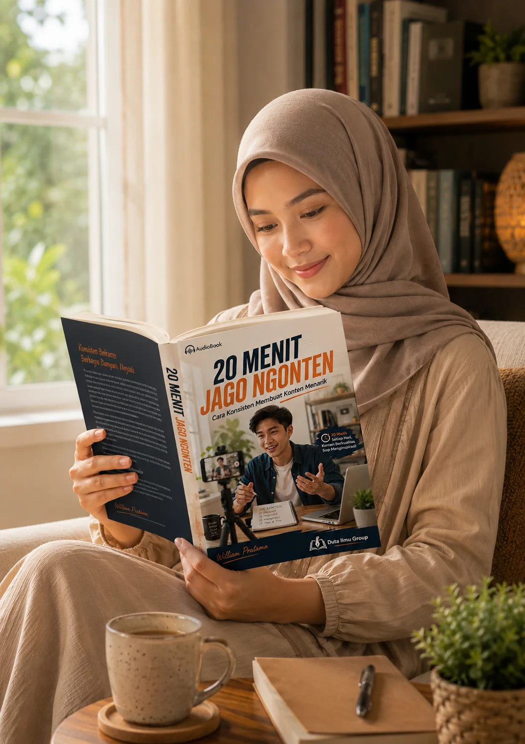 20 MENIT JAGO NGONTEN : Cara Konsisten Membuat Konten Menarik preview 1