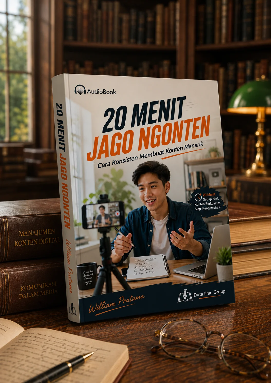 20 MENIT JAGO NGONTEN : Cara Konsisten Membuat Konten Menarik preview 2