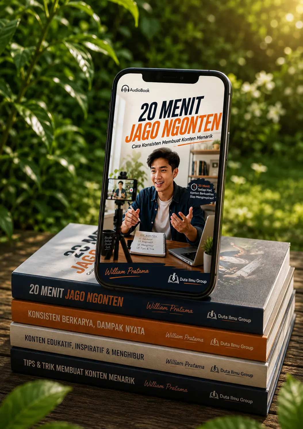 20 MENIT JAGO NGONTEN : Cara Konsisten Membuat Konten Menarik preview 4