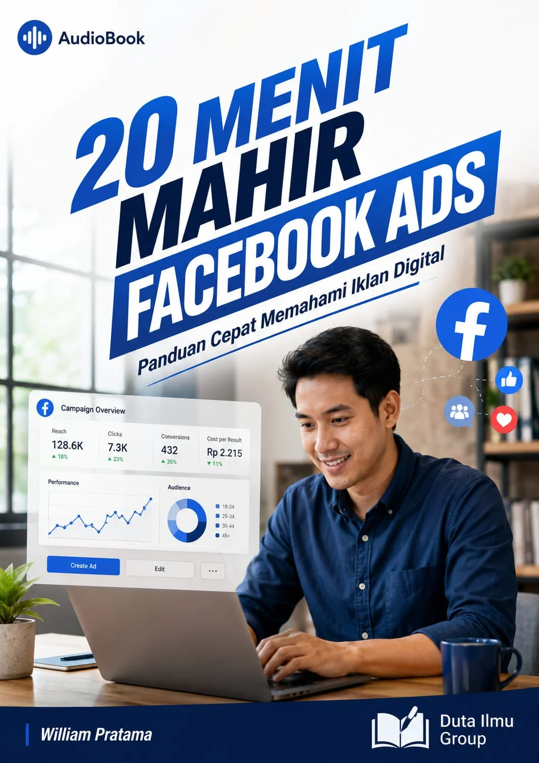 20 MENIT MAHIR FACEBOOK ADS : Panduan Cepat Memahami Iklan Digital