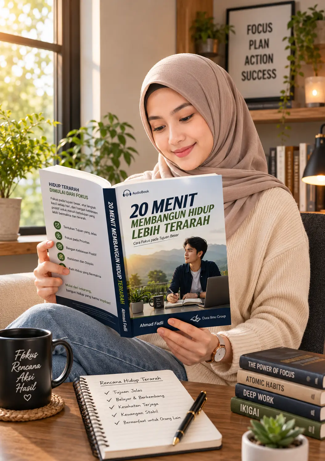 20 MENIT MEMBANGUN HIDUP LEBIH TERARAH : Cara Fokus pada Tujuan Besar preview 4