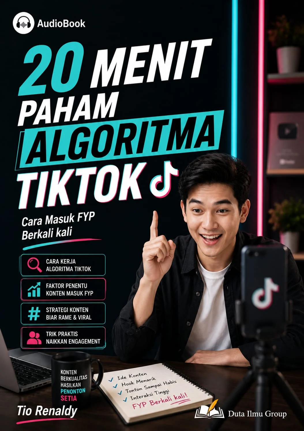 20 MENIT PAHAM ALGORITMA TIKTOK : Cara Masuk FYP Berkali-Kali