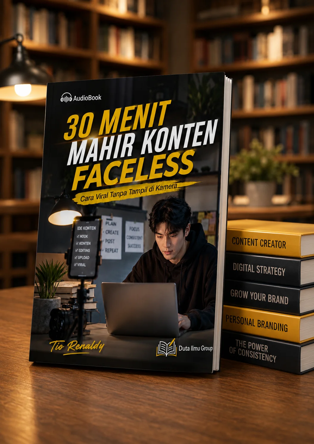30 MENIT MAHIR KONTEN FACELESS : Cara Viral Tanpa Tampil Kamera preview 3