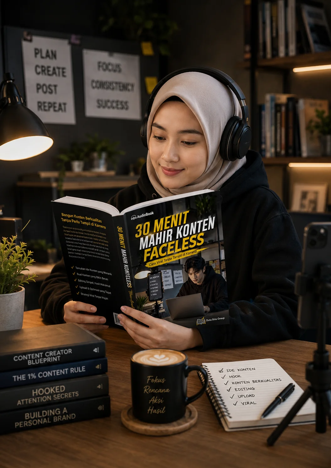 30 MENIT MAHIR KONTEN FACELESS : Cara Viral Tanpa Tampil Kamera preview 4