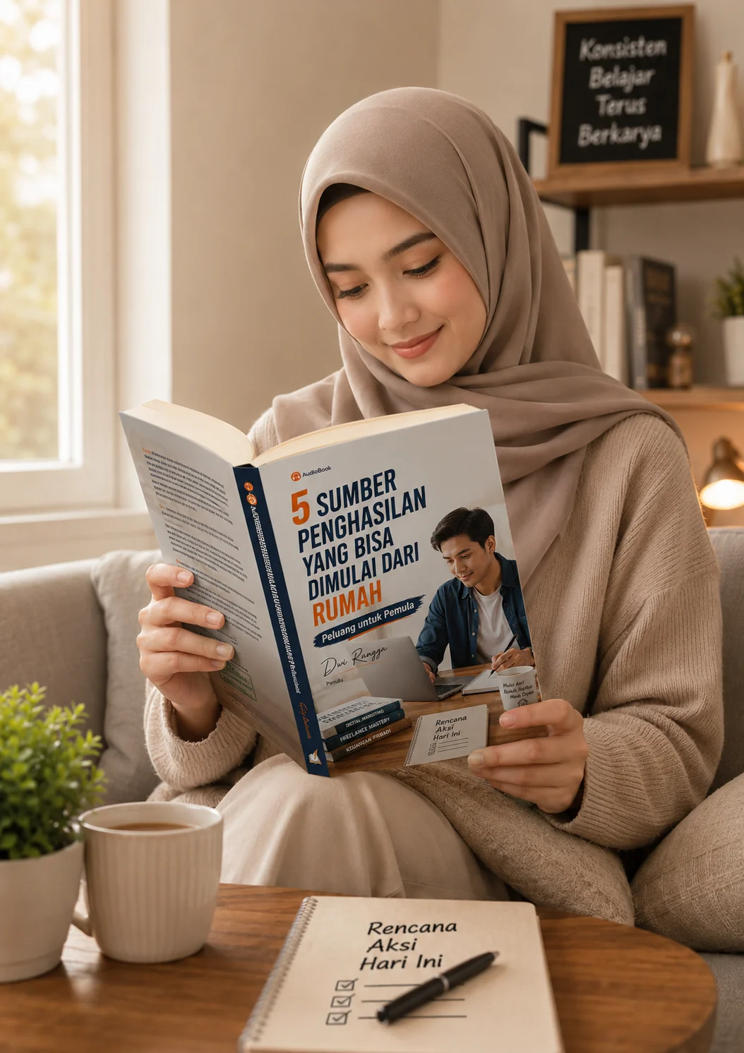 5 SUMBER PENGHASILAN YANG BISA DIMULAI DARI RUMAH : Peluang untuk Pemula preview 1