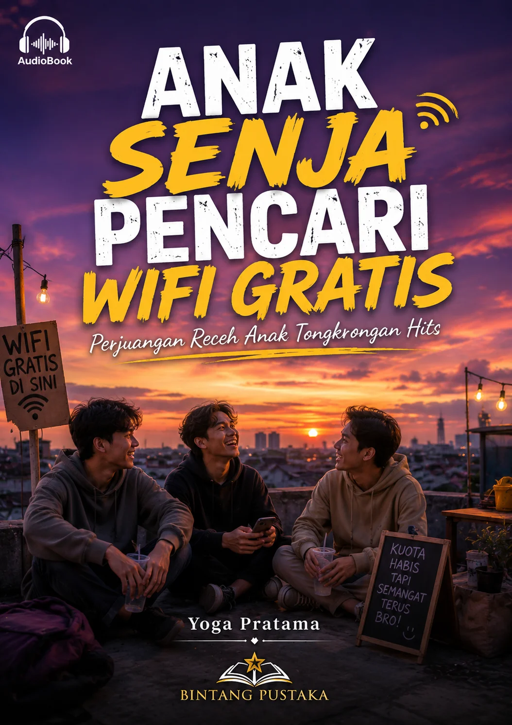 ANAK SENJA PENCARI WIFI GRATIS - Perjuangan Receh Anak Tongkrongan Hits