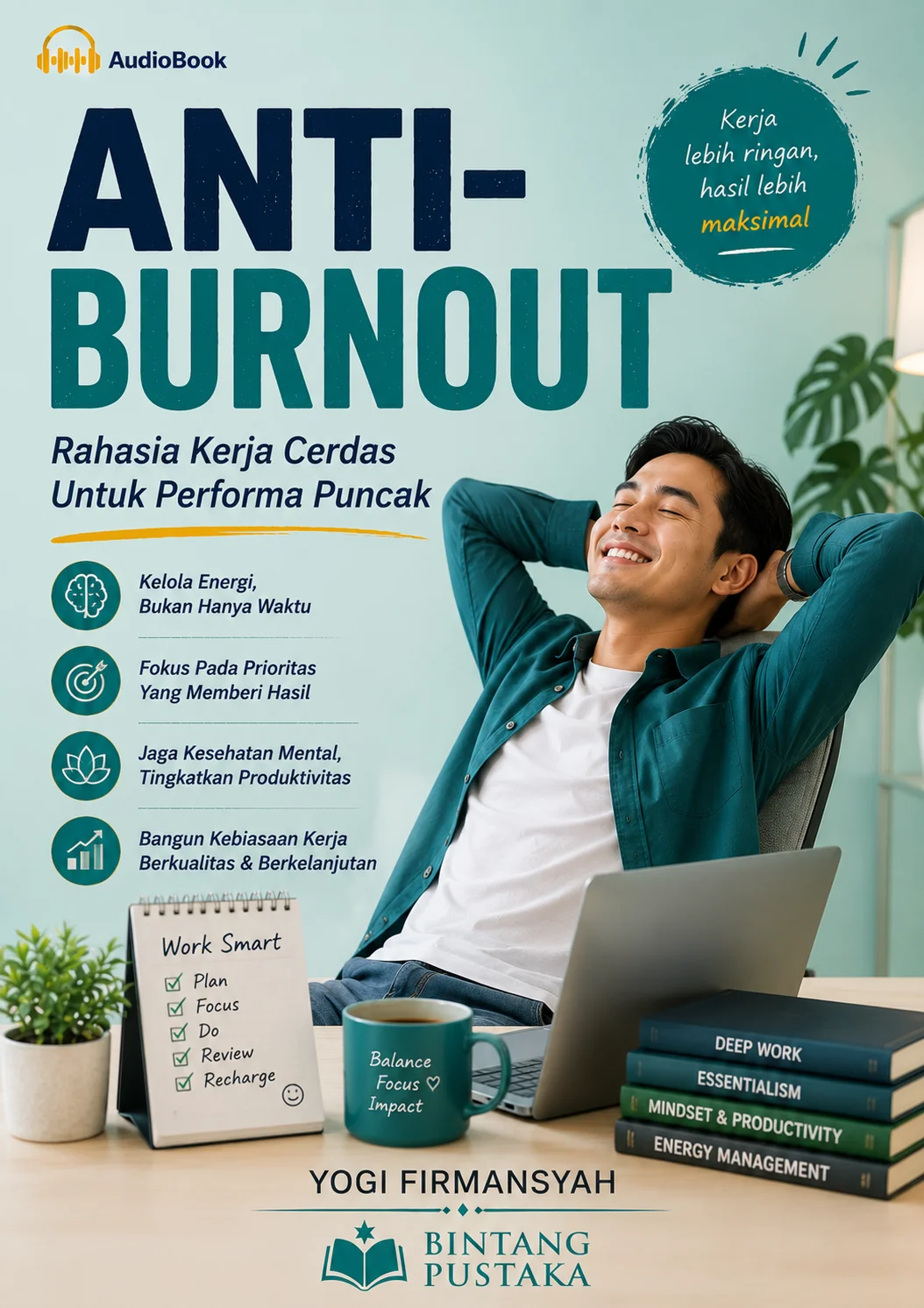 ANTI-BURNOUT Rahasia Kerja Cerdas Untuk Performa Puncak