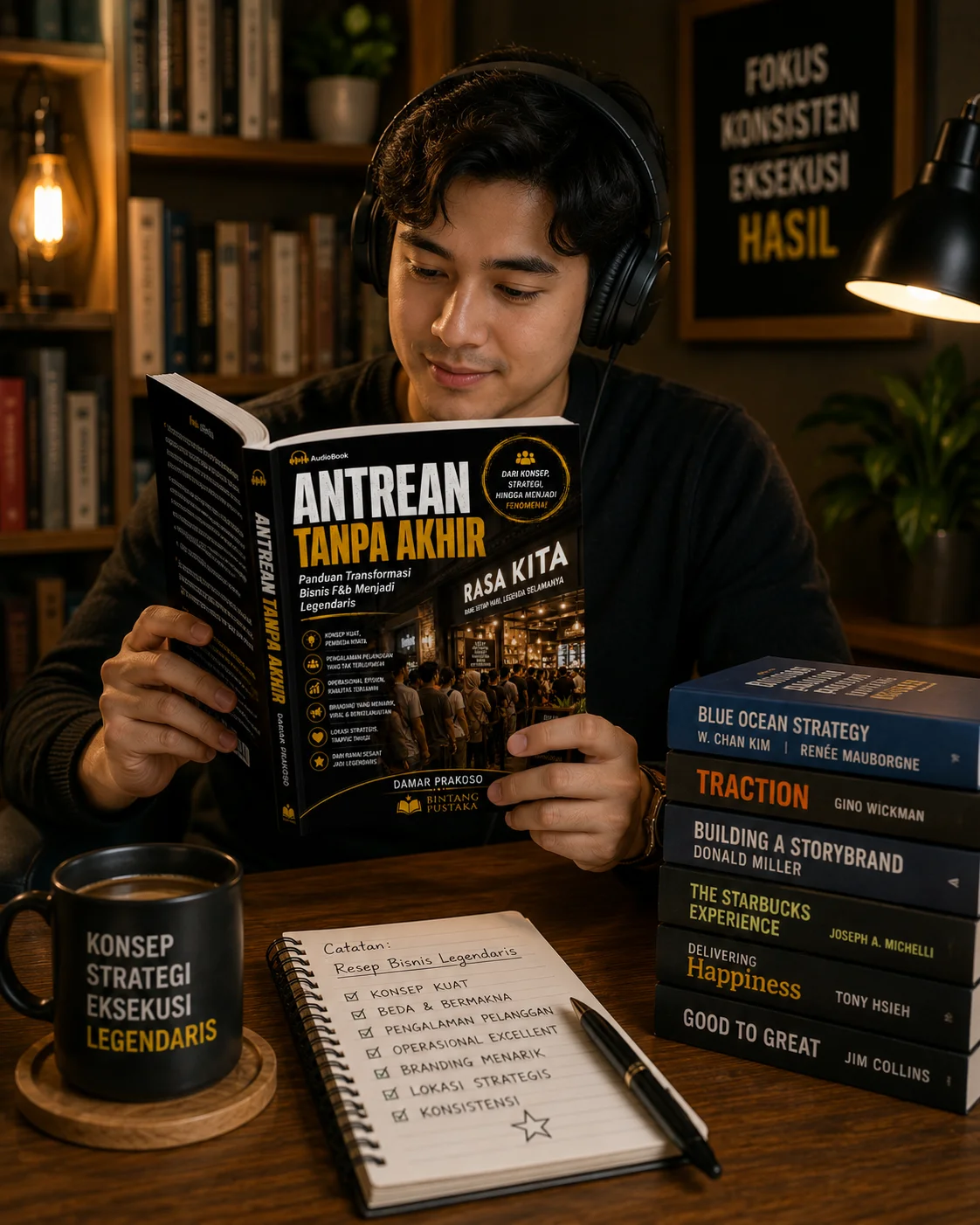 ANTREAN TANPA AKHIR Panduan Transformasi Bisnis F&b Menjadi Legendaris preview 3