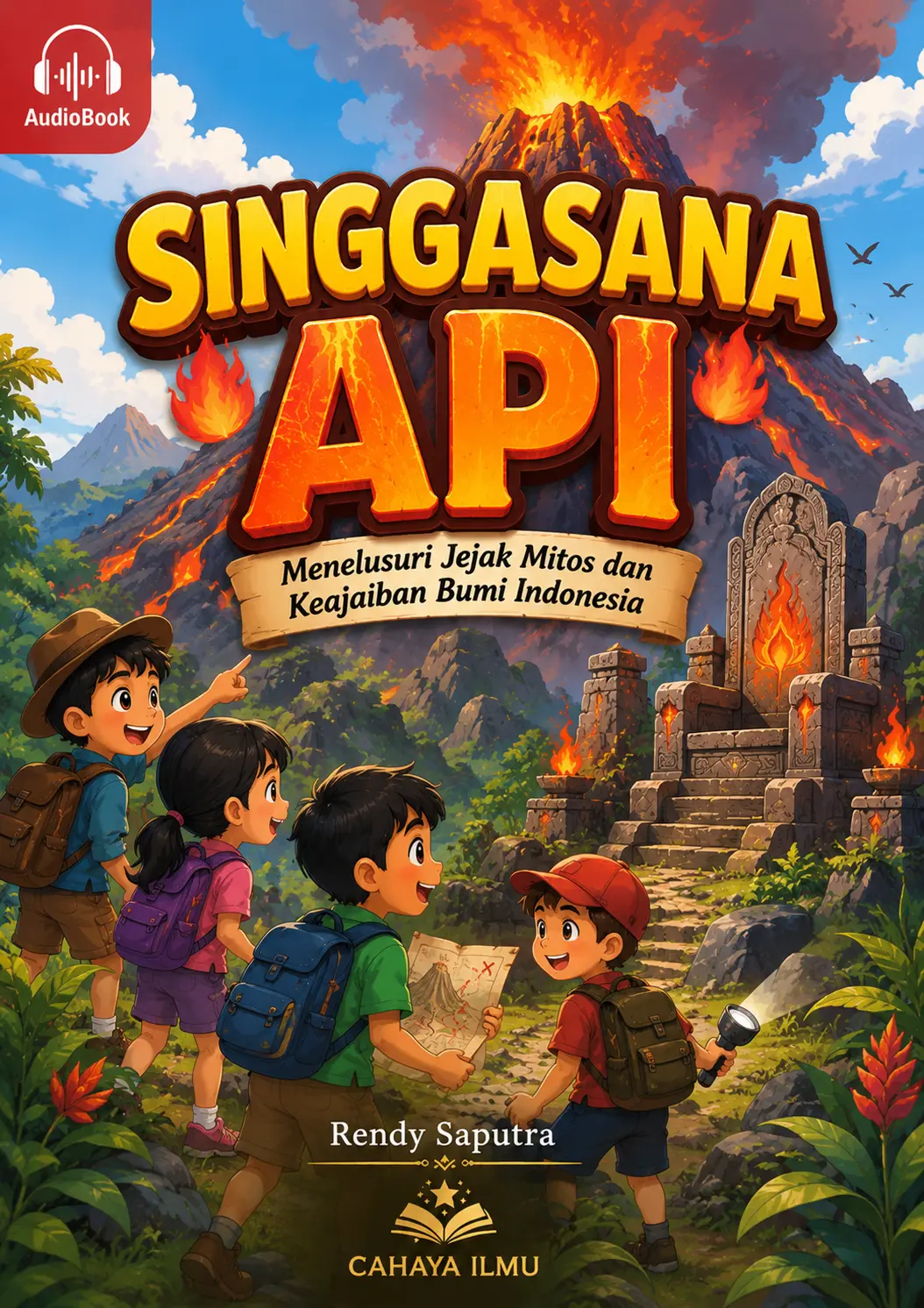 ASAL USUL GUNUNG BERAPI Legenda Nusantara Yang Sangat Melegenda