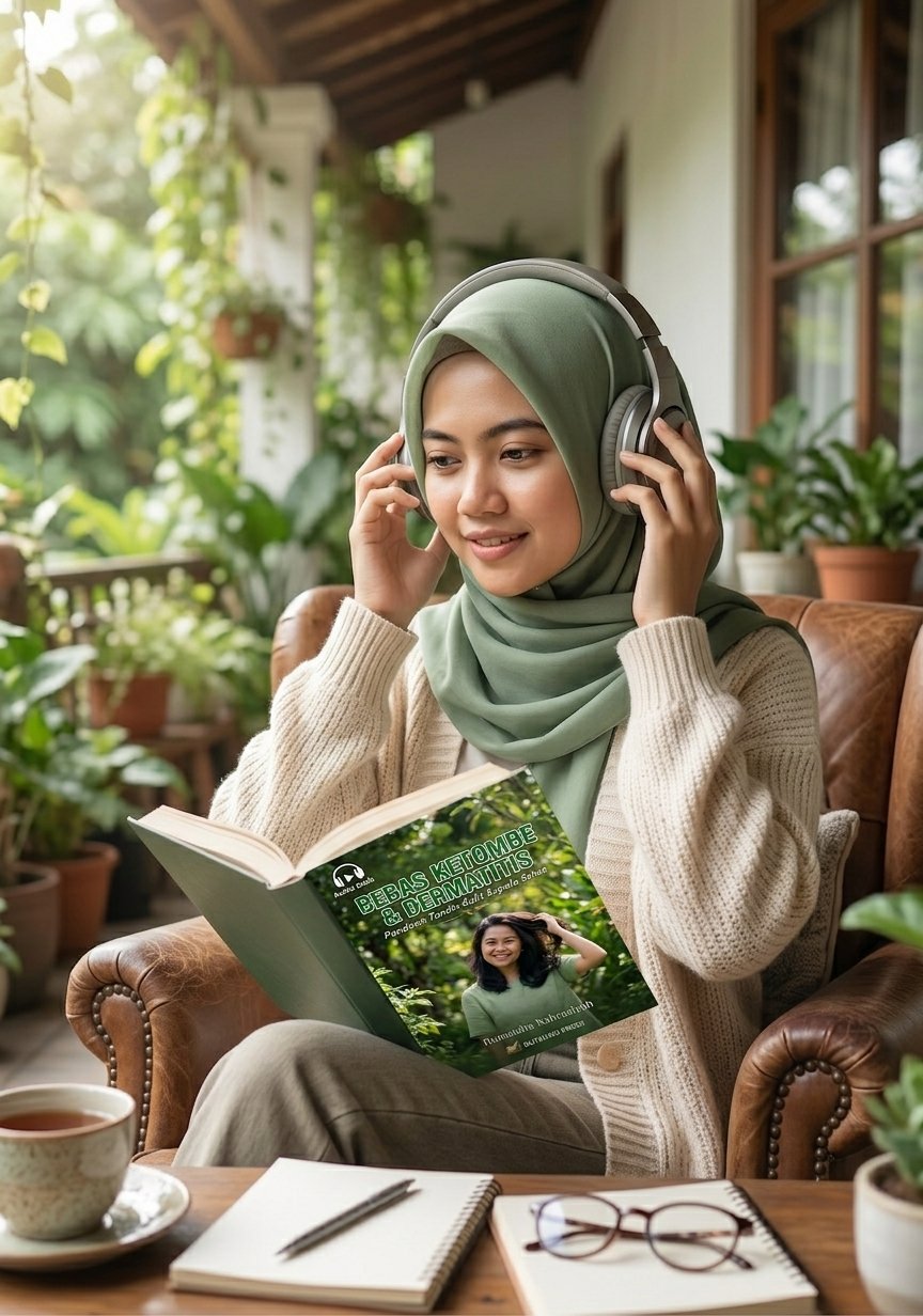 BEBAS KETOMBE & DERMATITIS Panduan Tuntas Kulit Kepala Sehat preview 1