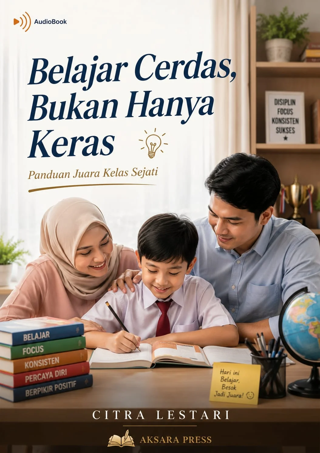 BELAJAR CERDAS, BUKAN HANYA KERAS : Panduan Juara Kelas Sejati
