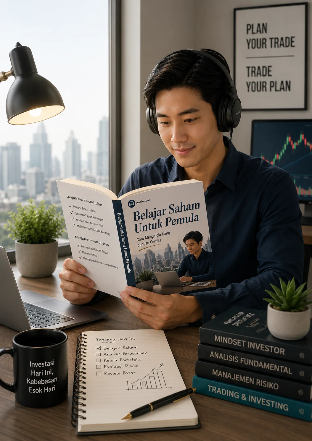 BELAJAR SAHAM UNTUK PEMULA : Cara Mengelola Uang dengan Cerdas preview 1
