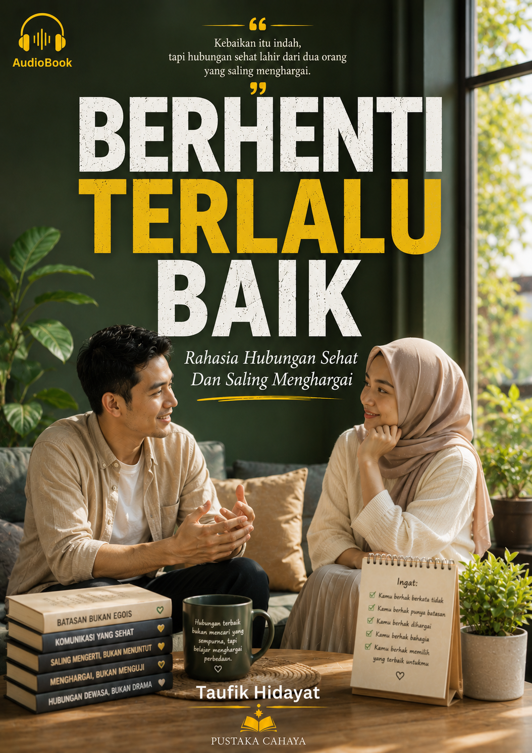 BERHENTI TERLALU BAIK Rahasia Hubungan Sehat Dan Saling Menghargai