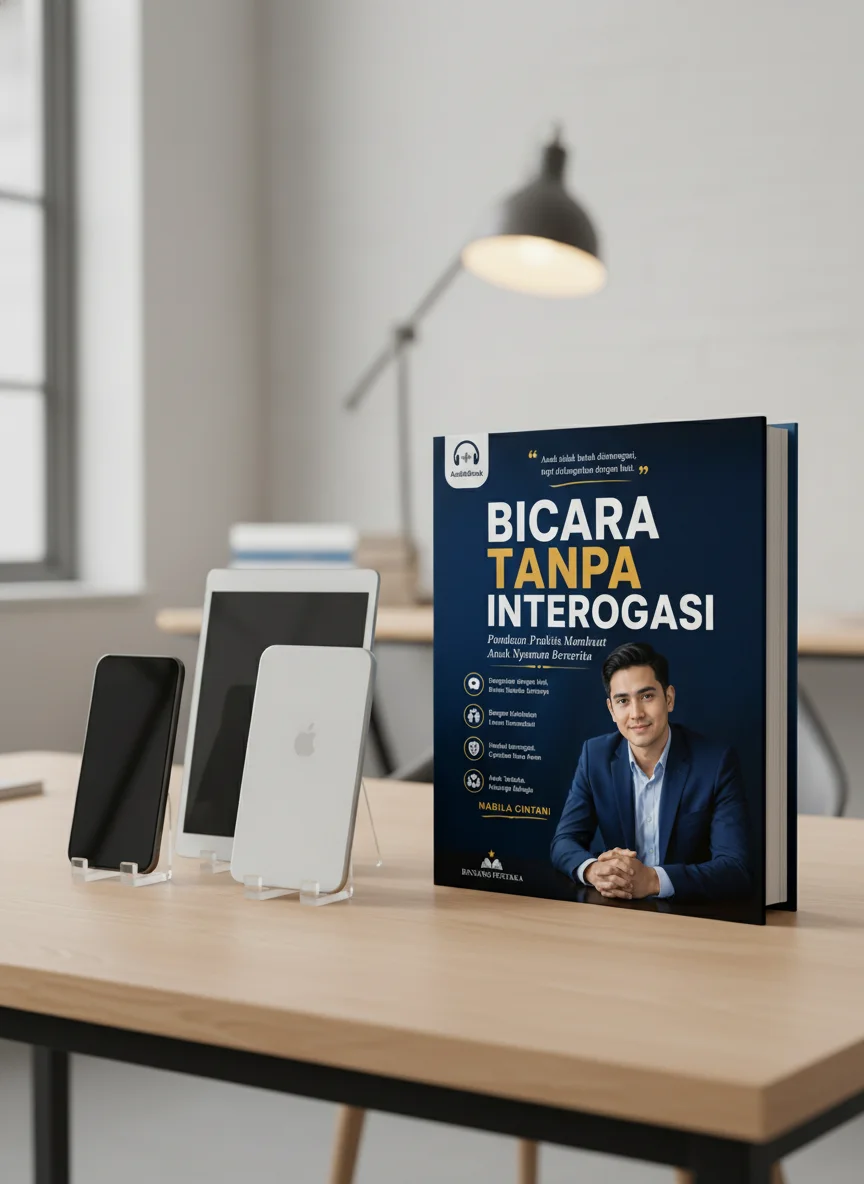  BICARA TANPA INTEROGASI Panduan Praktis Membuat Anak Nyaman Bercerita preview 1