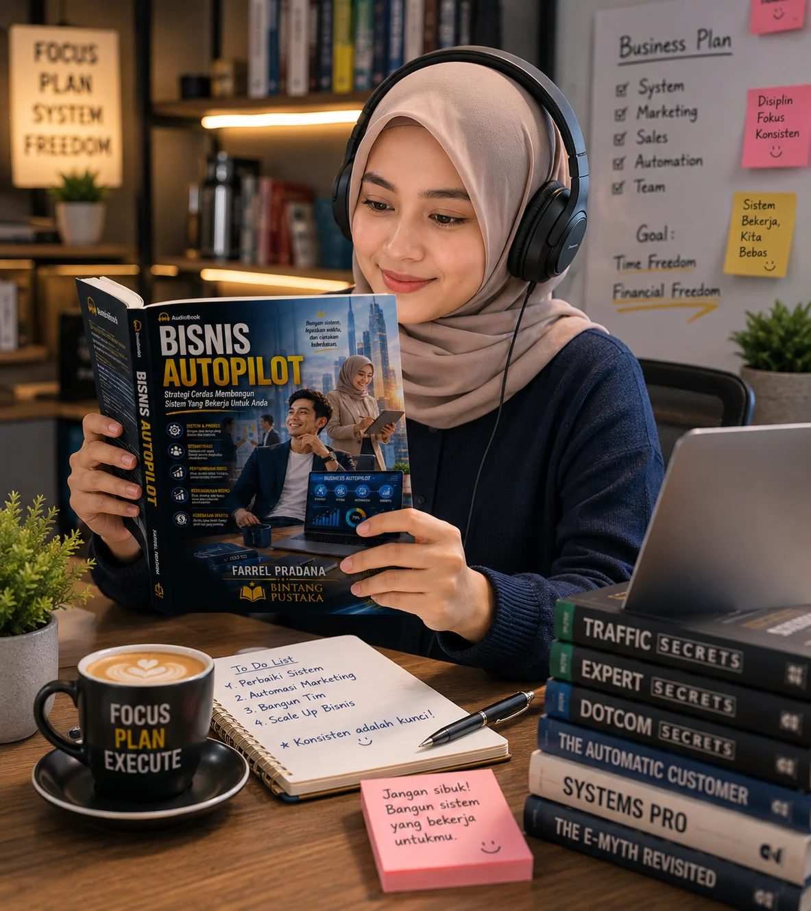 BISNIS AUTOPILOT Strategi Cerdas Membangun Sistem Yang Bekerja Untuk Anda preview 3