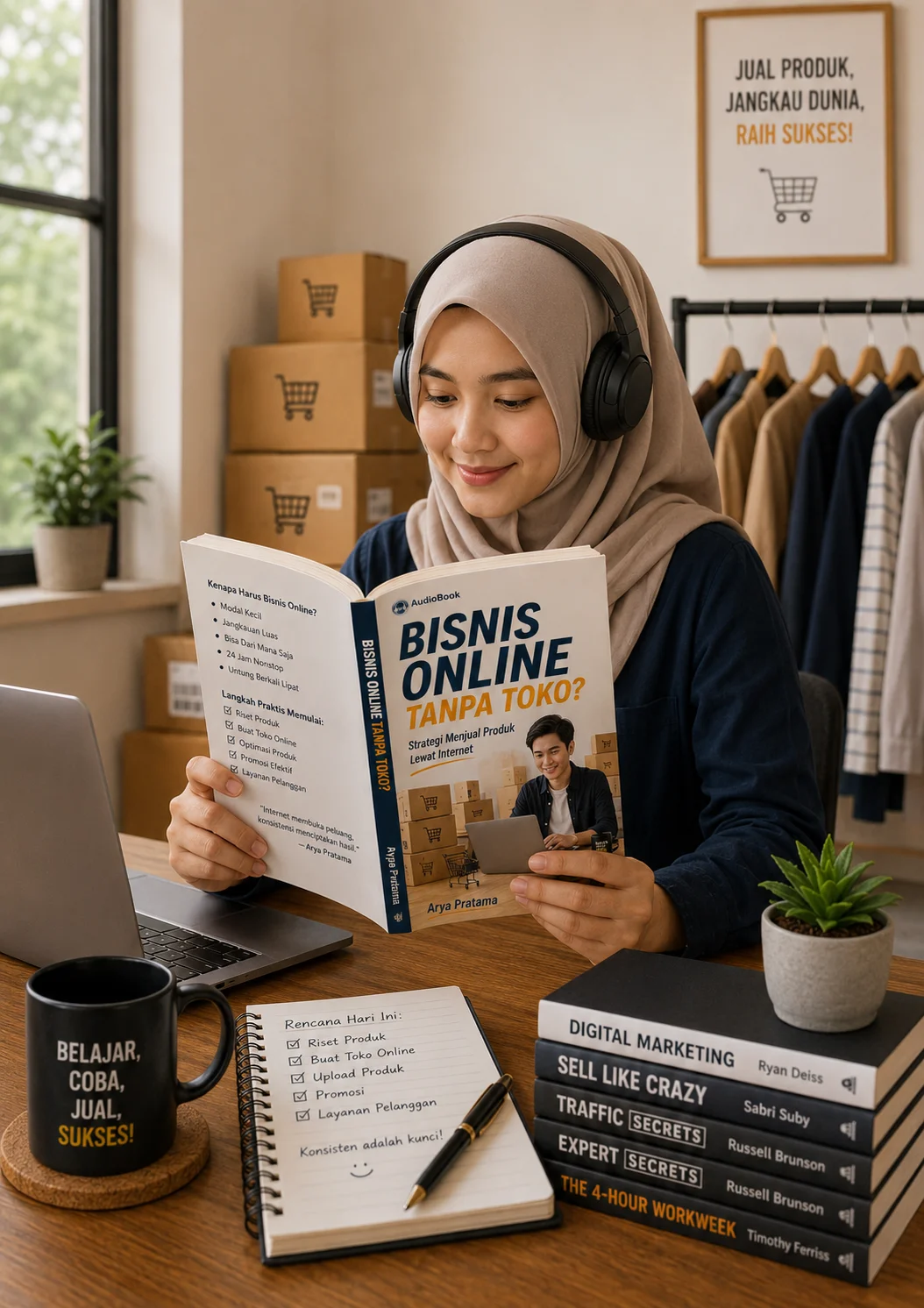 BISNIS ONLINE TANPA TOKO : Starategi Menjual Produk Lewat Internet  preview 2