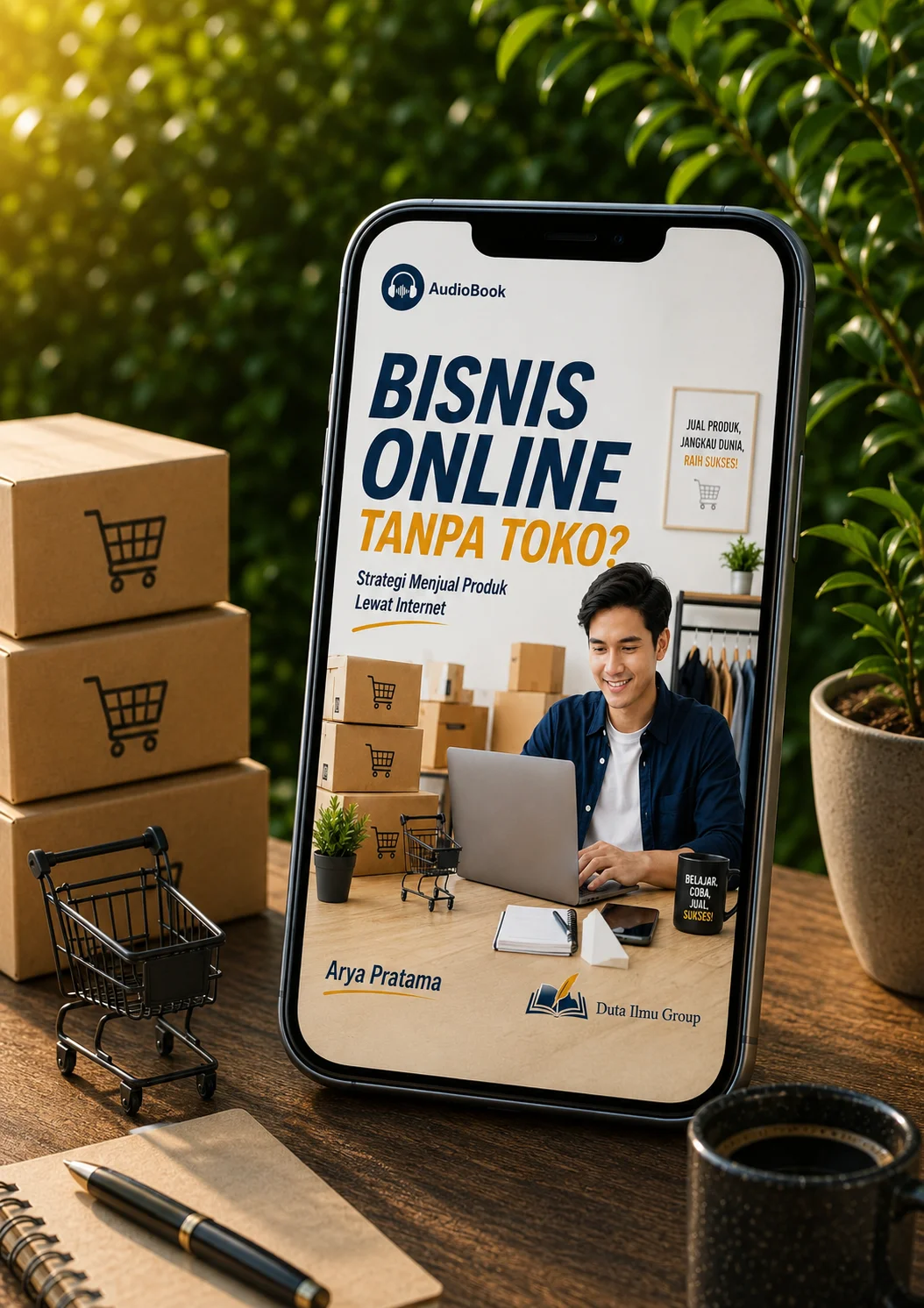 BISNIS ONLINE TANPA TOKO : Starategi Menjual Produk Lewat Internet  preview 3