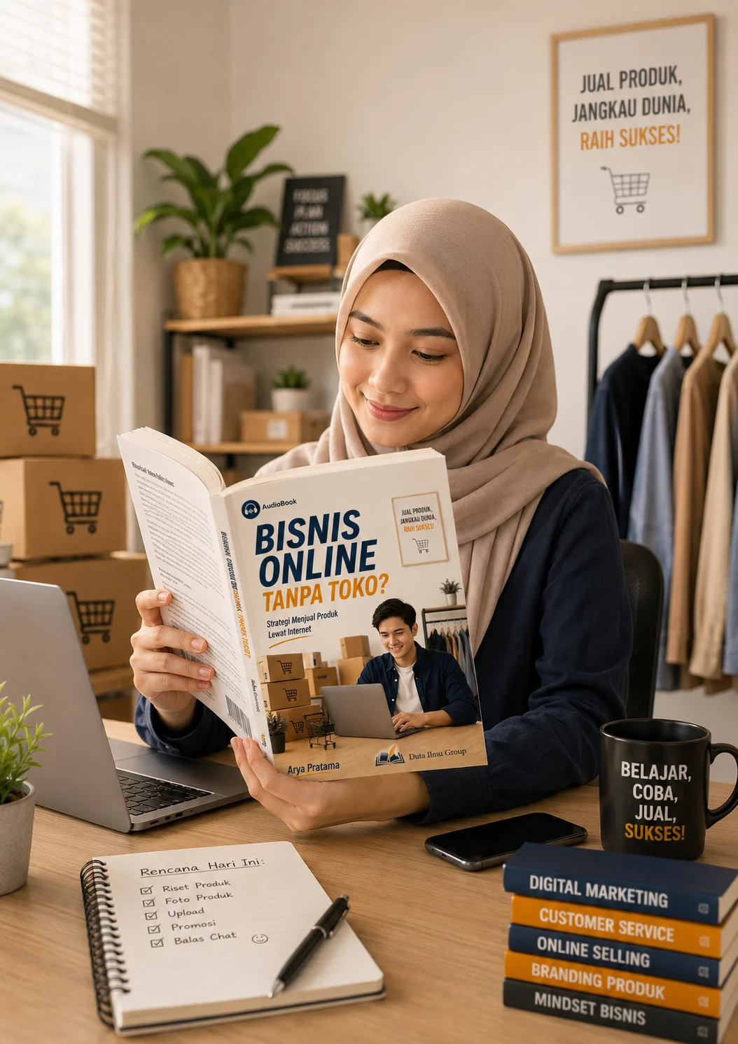 BISNIS ONLINE TANPA TOKO : Starategi Menjual Produk Lewat Internet  preview 4