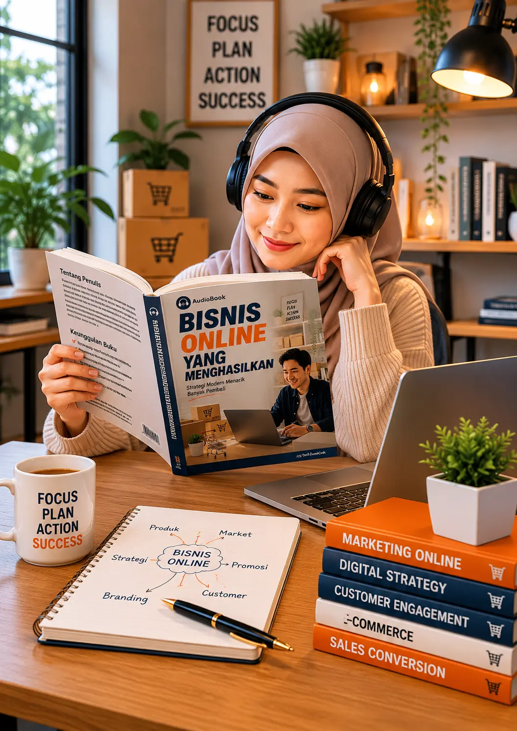 BISNIS ONLINE YANG MENGHASILKAN : strategi Modern Menarik Banyak Pembeli  preview 3