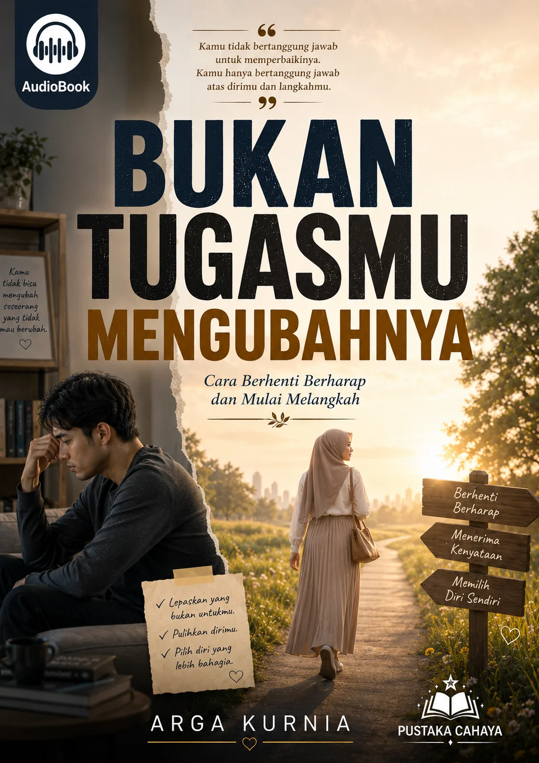 BUKAN TUGASMU MENGUBAHNYA Cara Berhenti Berharap dan Mulai Melangkah