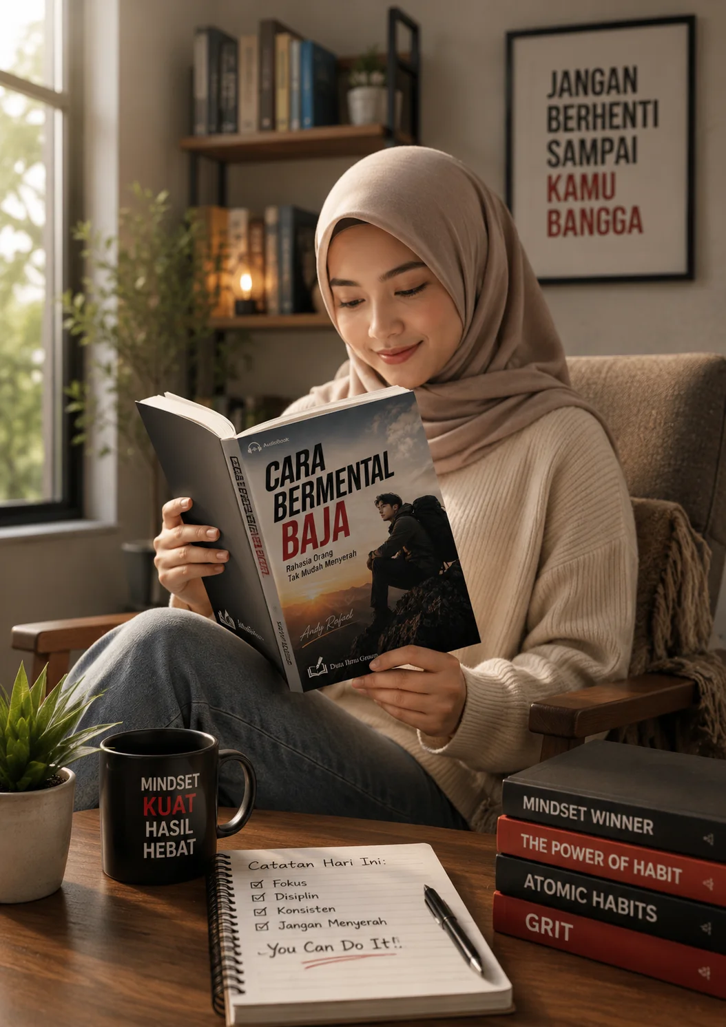 CARA BERMENTAL BAJA : Rahasia Orang Tak Mudah Menyerah preview 1