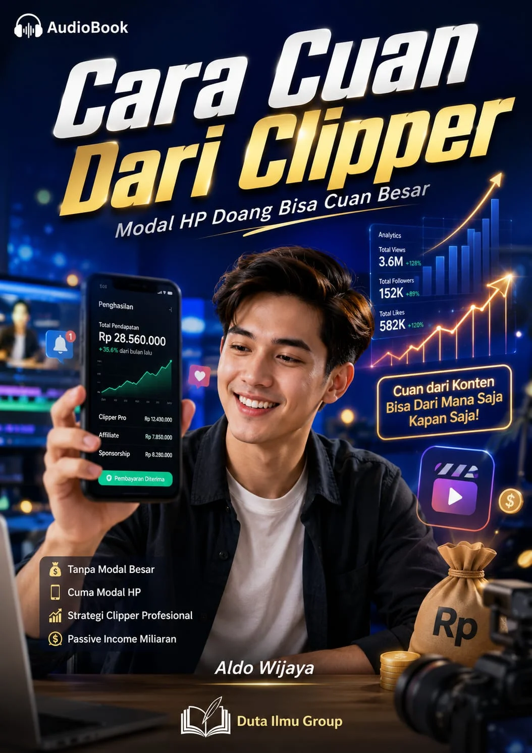 CARA CUAN DARI CLIPPER : Modal Hp Doang Bisa Cuan Besar!