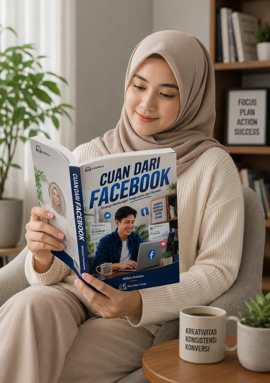 CUAN DARI FACEBOOK : Strategi Membangun Penghasilan dari Konten preview 1
