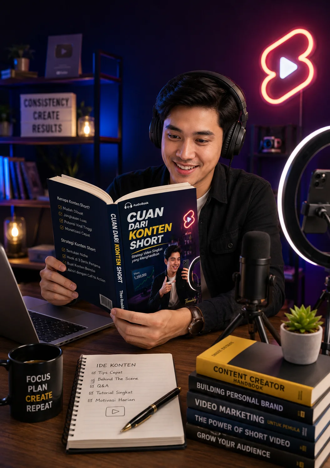 CUAN DARI KONTEN SHORT : Strategi Video Singkat yang Menghasilkan  preview 1