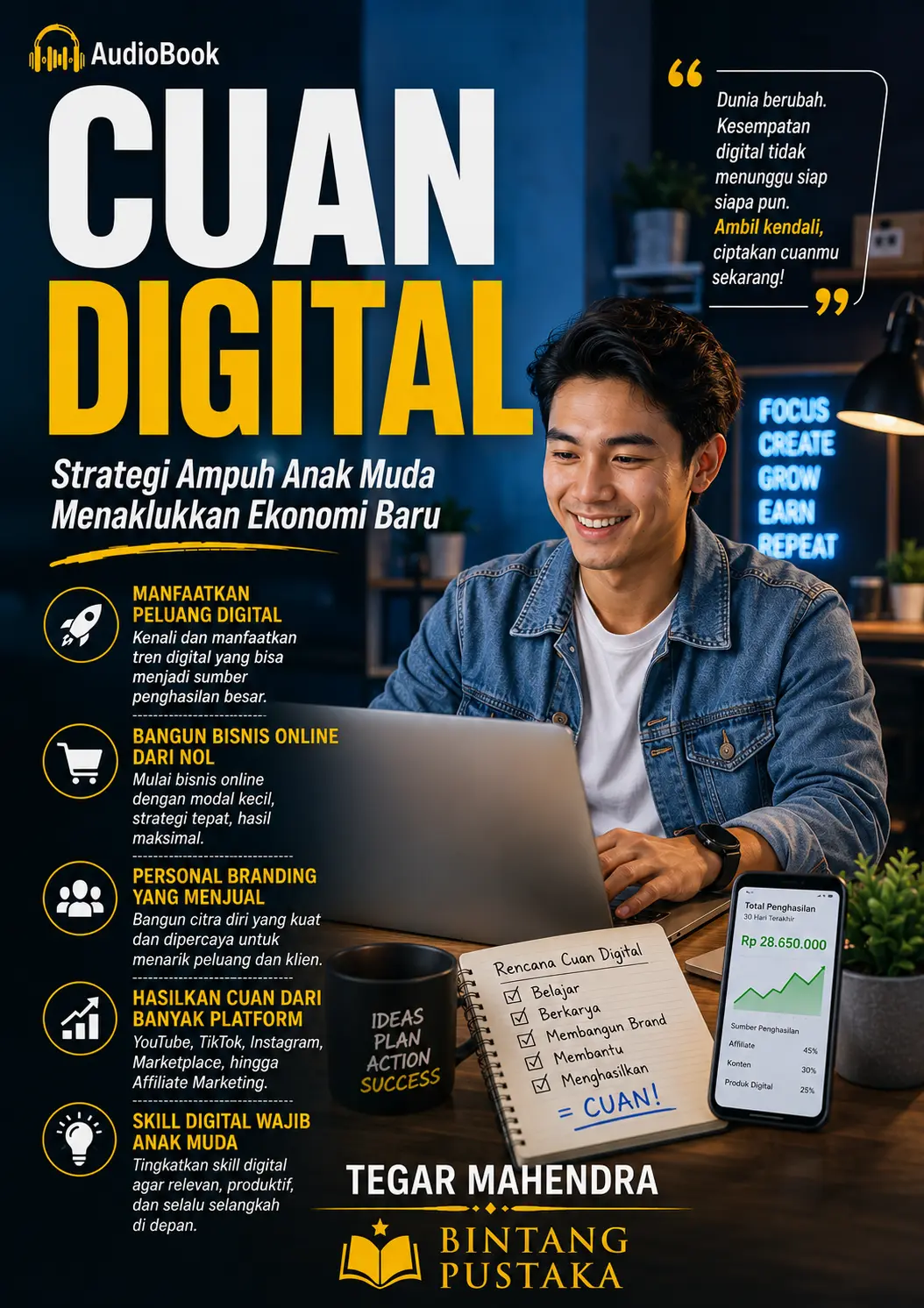 CUAN DIGITAL Strategi Ampuh Anak Muda Menaklukkan Ekonomi Baru