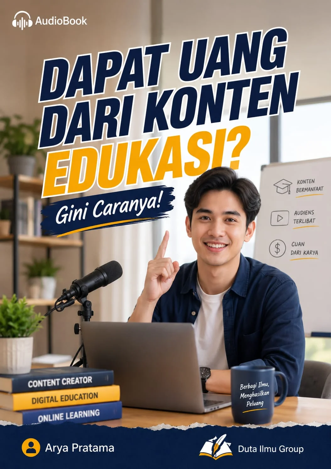 DAPAT UANG DARI KONTEN EDUKASI : Gini Caranya!