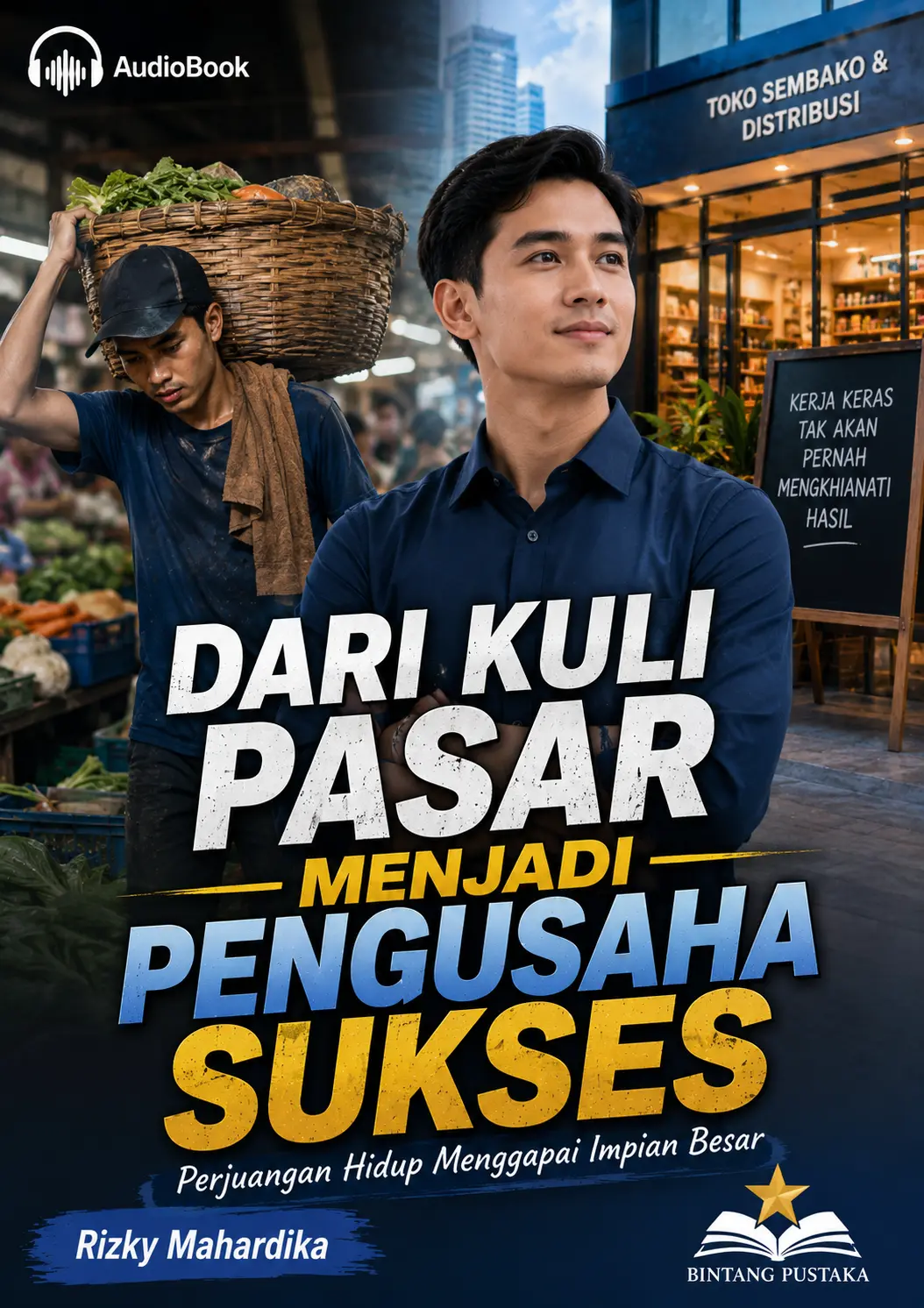 DARI KULI PASAR MENJADI PENGUSAHA SUKSES - Perjuangan Hidup Menggapai Impian Besar