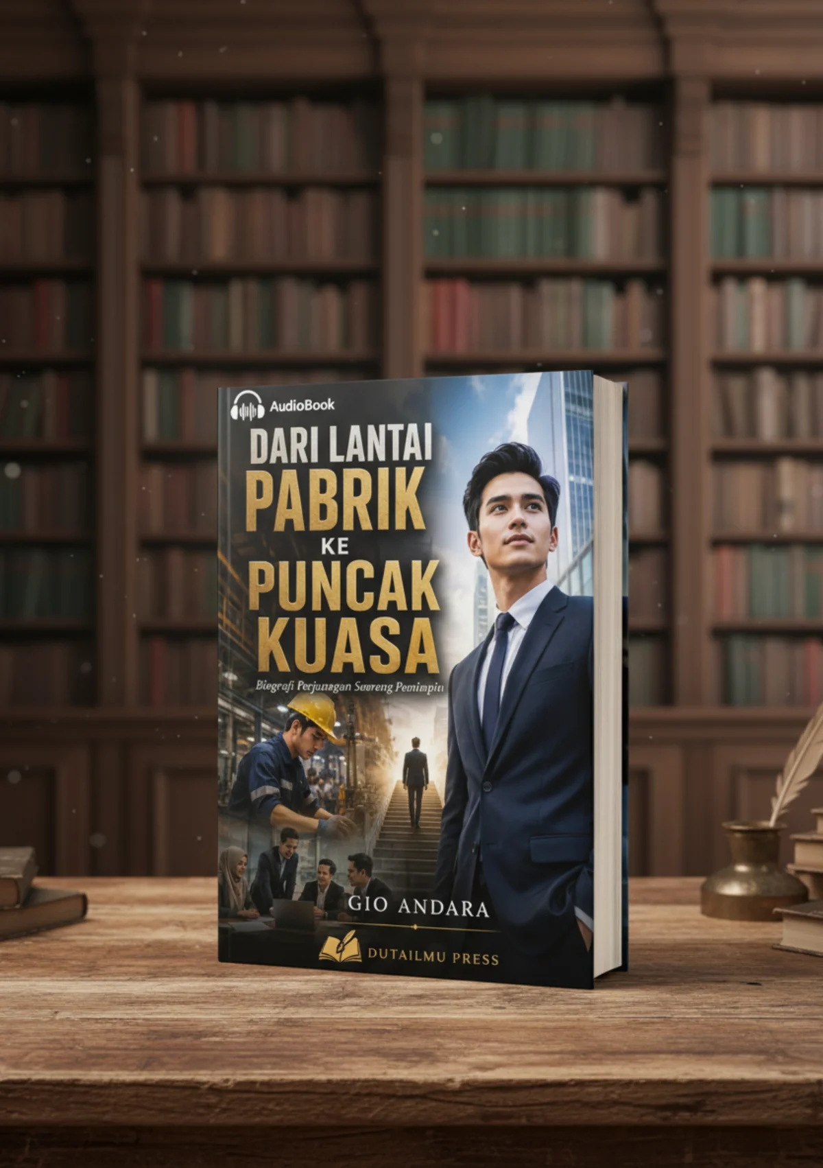 DARI LANTAI PABRIK KE PUNCAK KUASA : Biografi Perjuangan Seorang Pemimpin preview 4