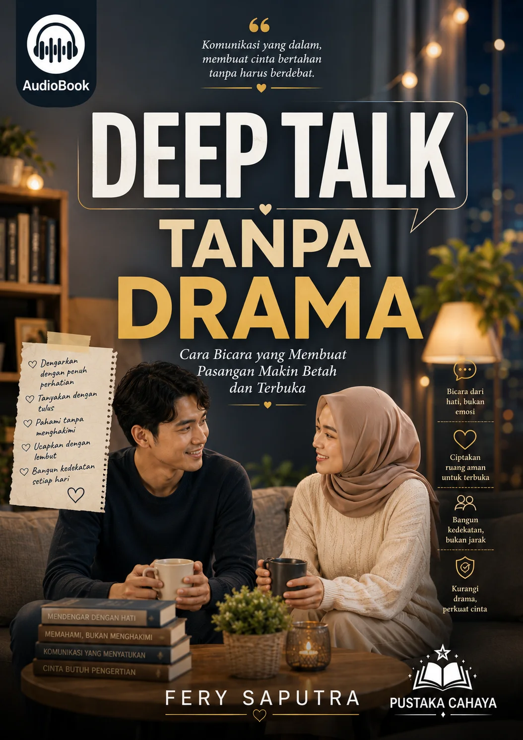 DEEP TALK TANPA DRAMA Cara Bicara yang Membuat Pasangan Makin Betah dan Terbuka
