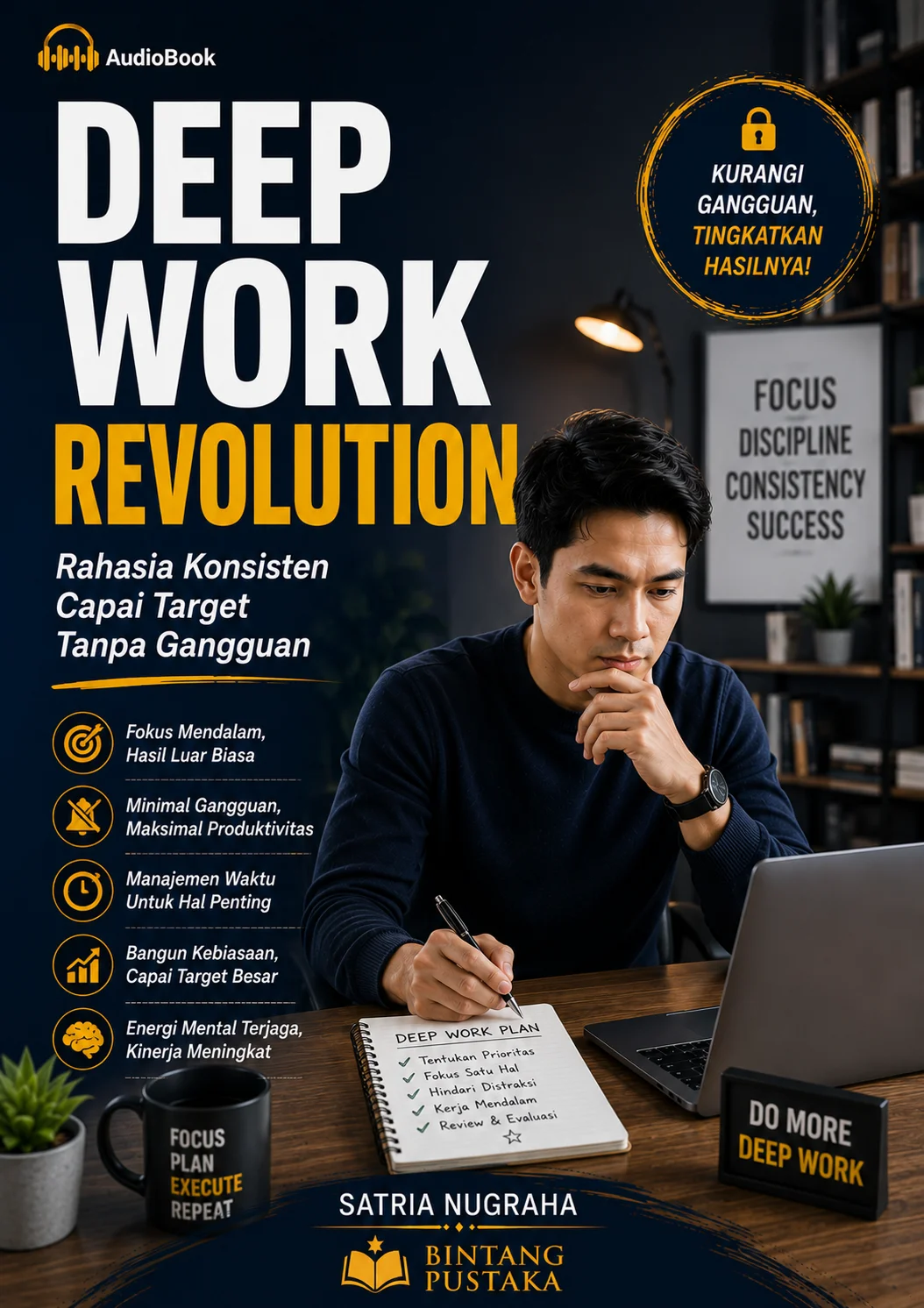 DEEP WORK REVOLUTION Rahasia Konsisten Capai Target Tanpa Gangguan