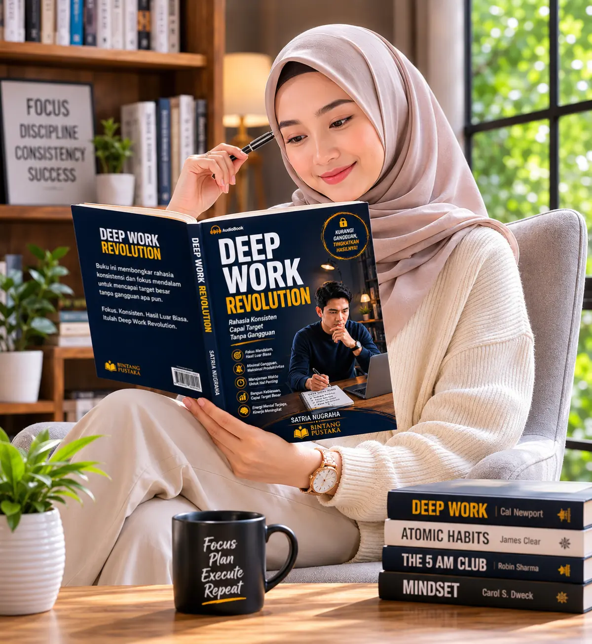 DEEP WORK REVOLUTION Rahasia Konsisten Capai Target Tanpa Gangguan preview 1