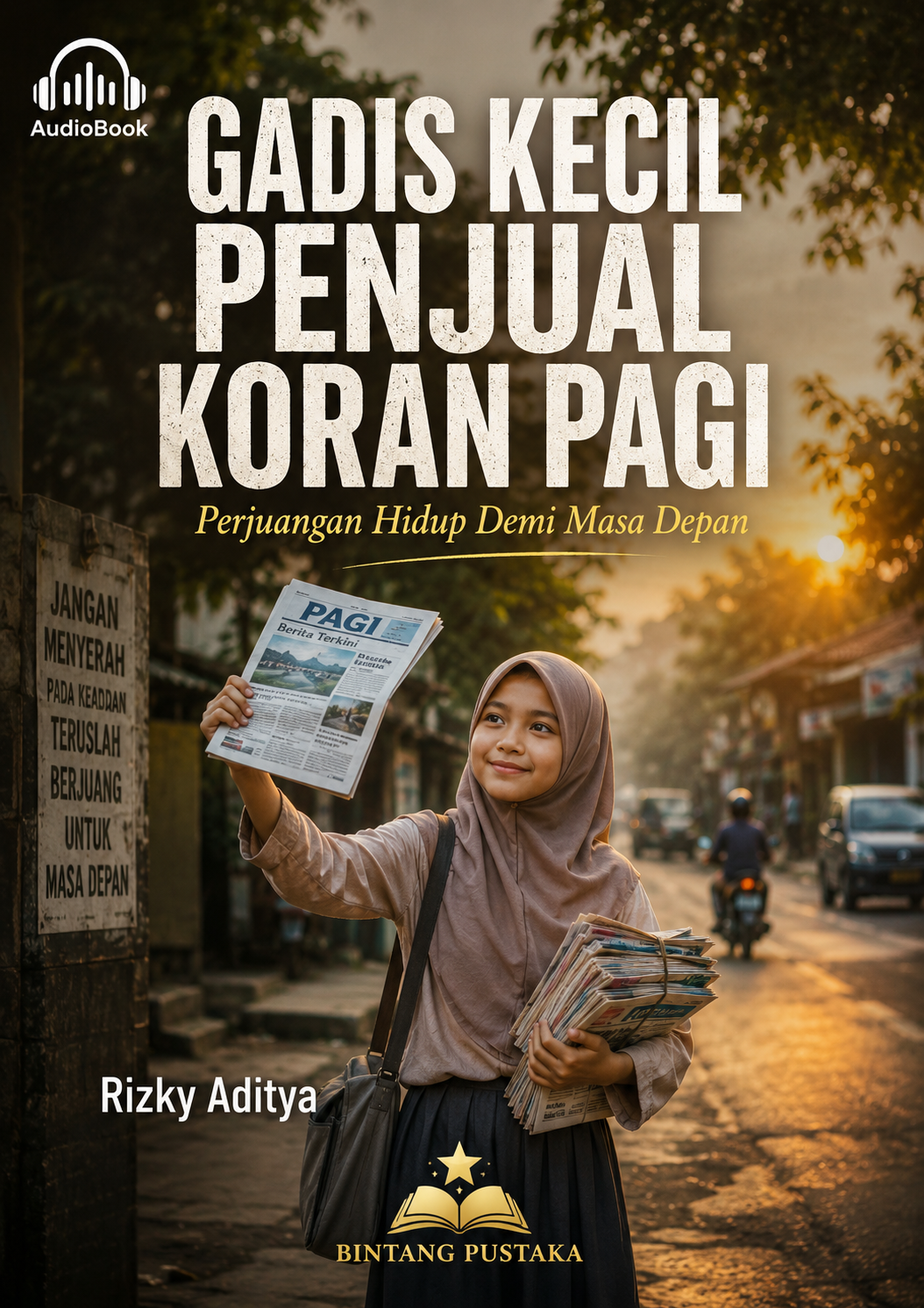 GADIS KECIL PENJUAL KORAN PAGI - Perjuangan Hidup Demi Masa Depan