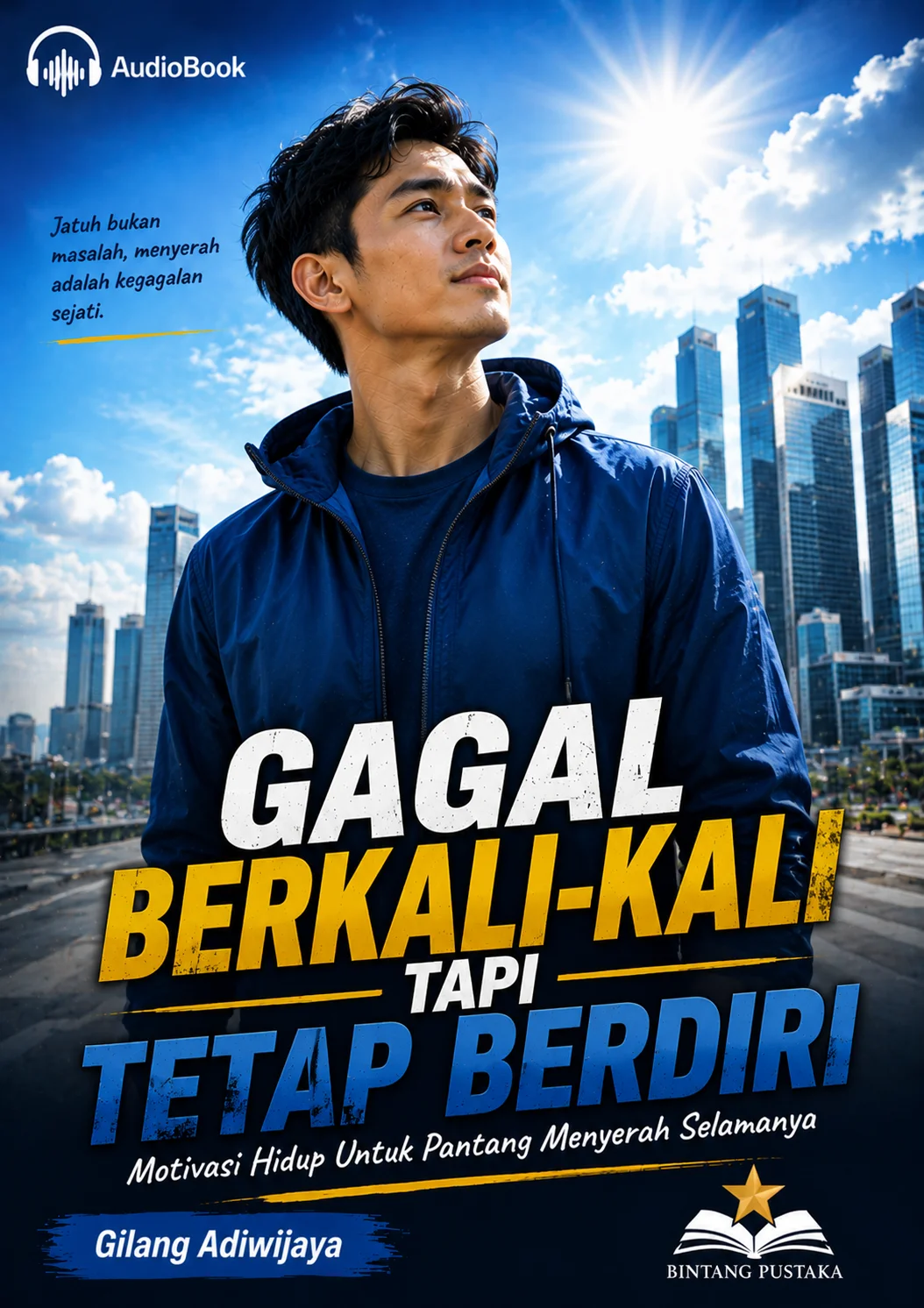 GAGAL BERKALI-KALI TAPI TETAP BERDIRI - Motivasi Hidup Untuk Pantang Menyerah Selamanya