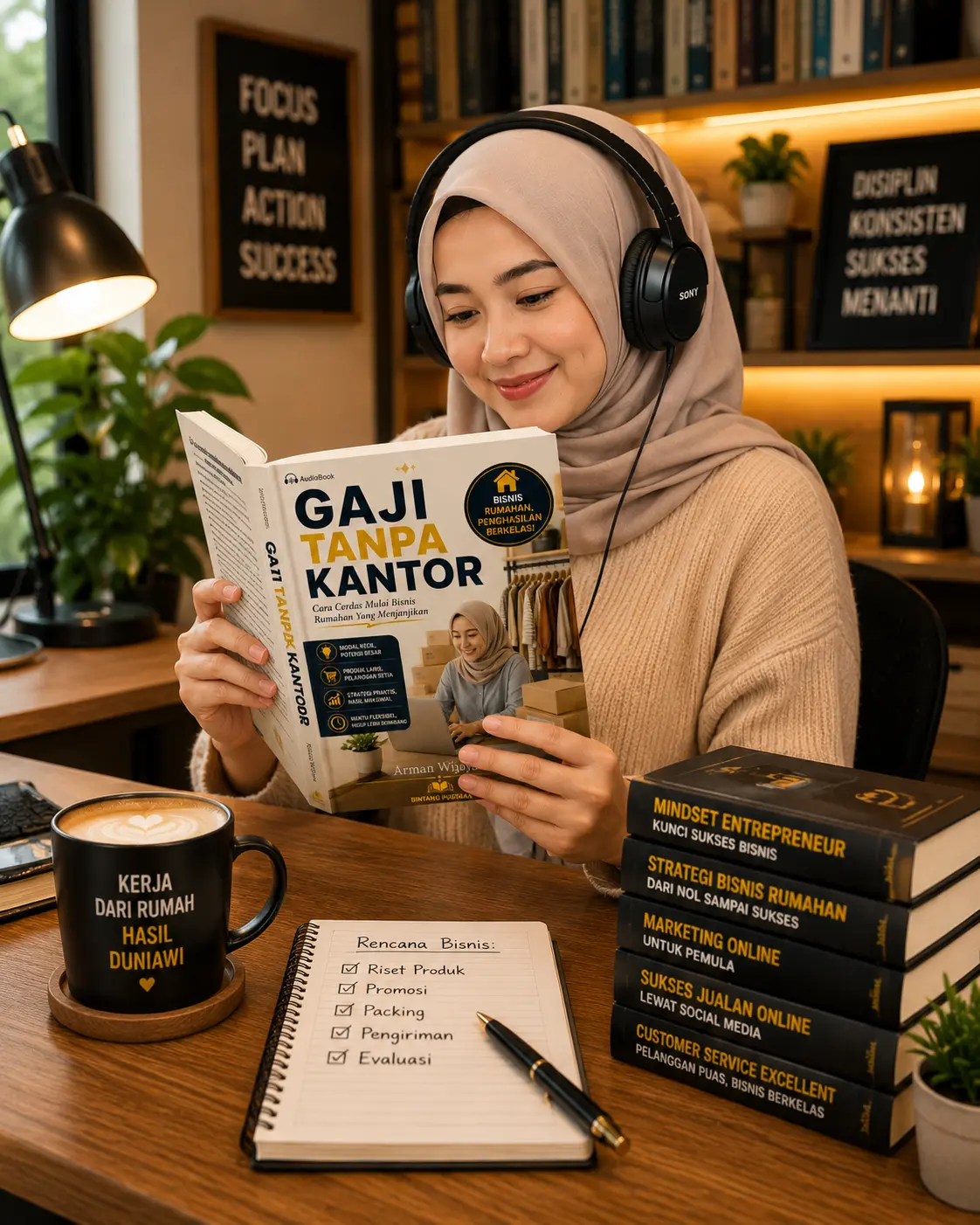 GAJI TANPA KANTOR Cara Cerdas Mulai Bisnis Rumahan Yang Menjanjikan preview 3