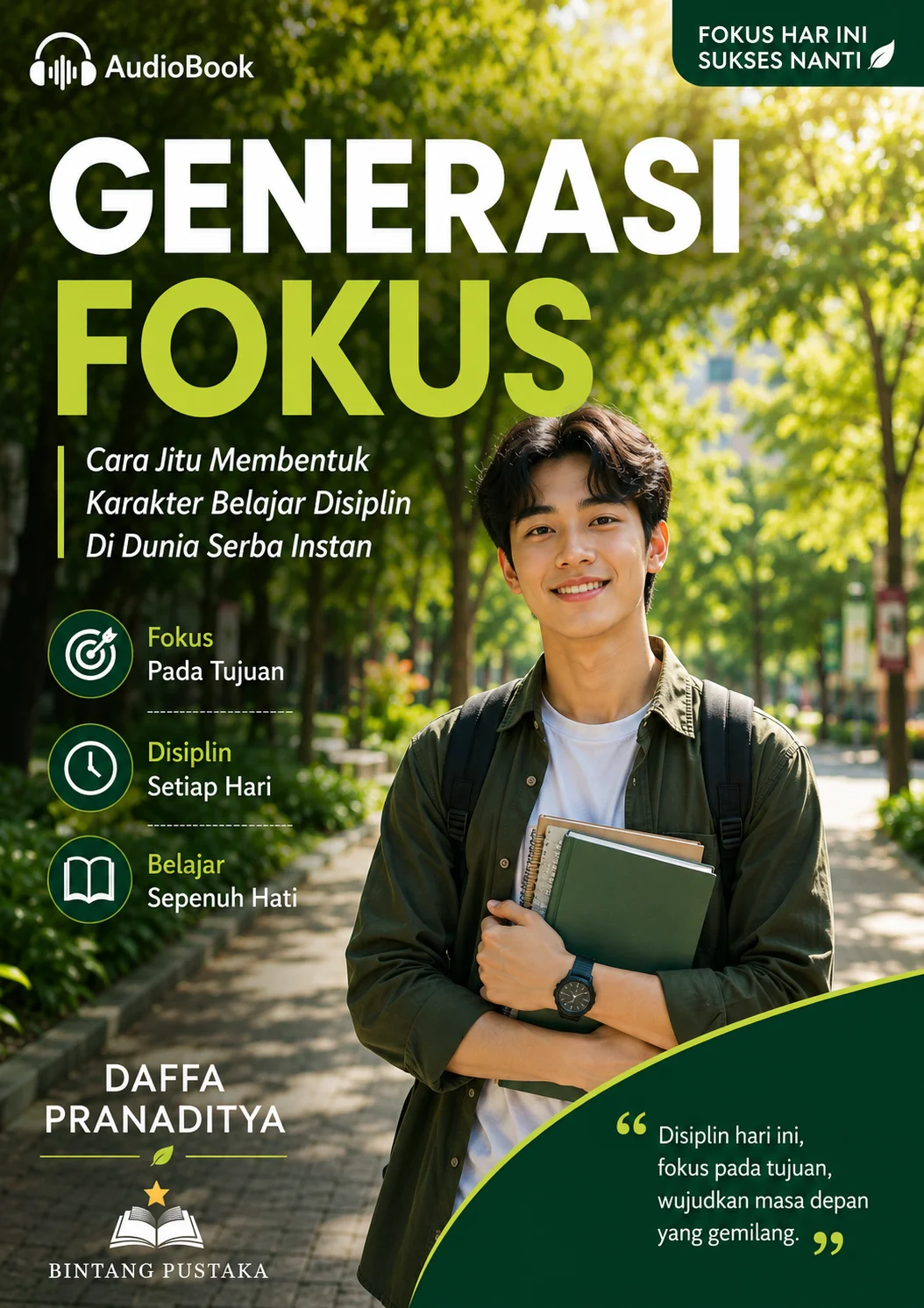 GENERASI FOKUS  Cara Jitu Membentuk Karakter Belajar Disiplin Di Dunia Serba Instan