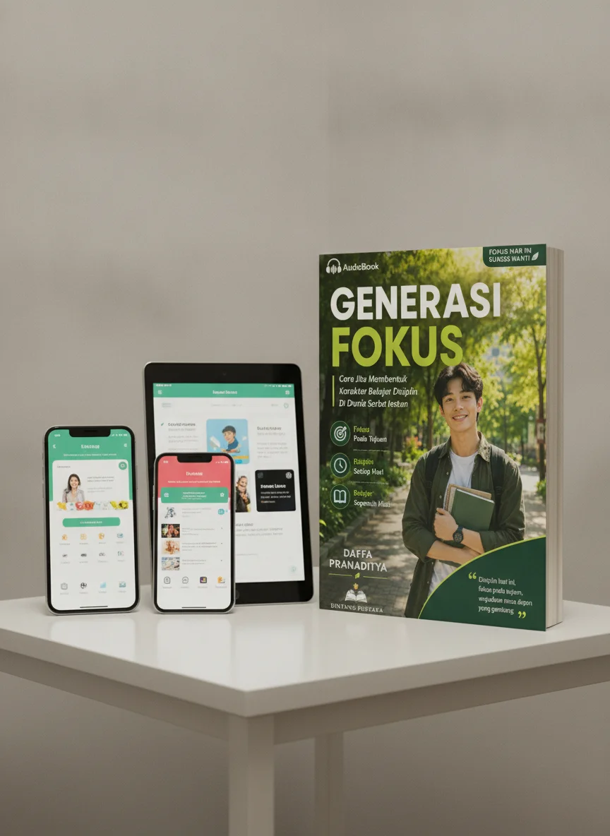 GENERASI FOKUS  Cara Jitu Membentuk Karakter Belajar Disiplin Di Dunia Serba Instan preview 1