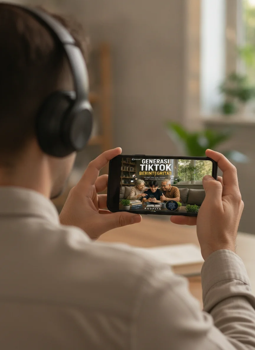 GENERASI TIKTOK BERINTEGRITAS Strategi Pola Asuh Modern Agar Anak Tak Tersesat preview 3