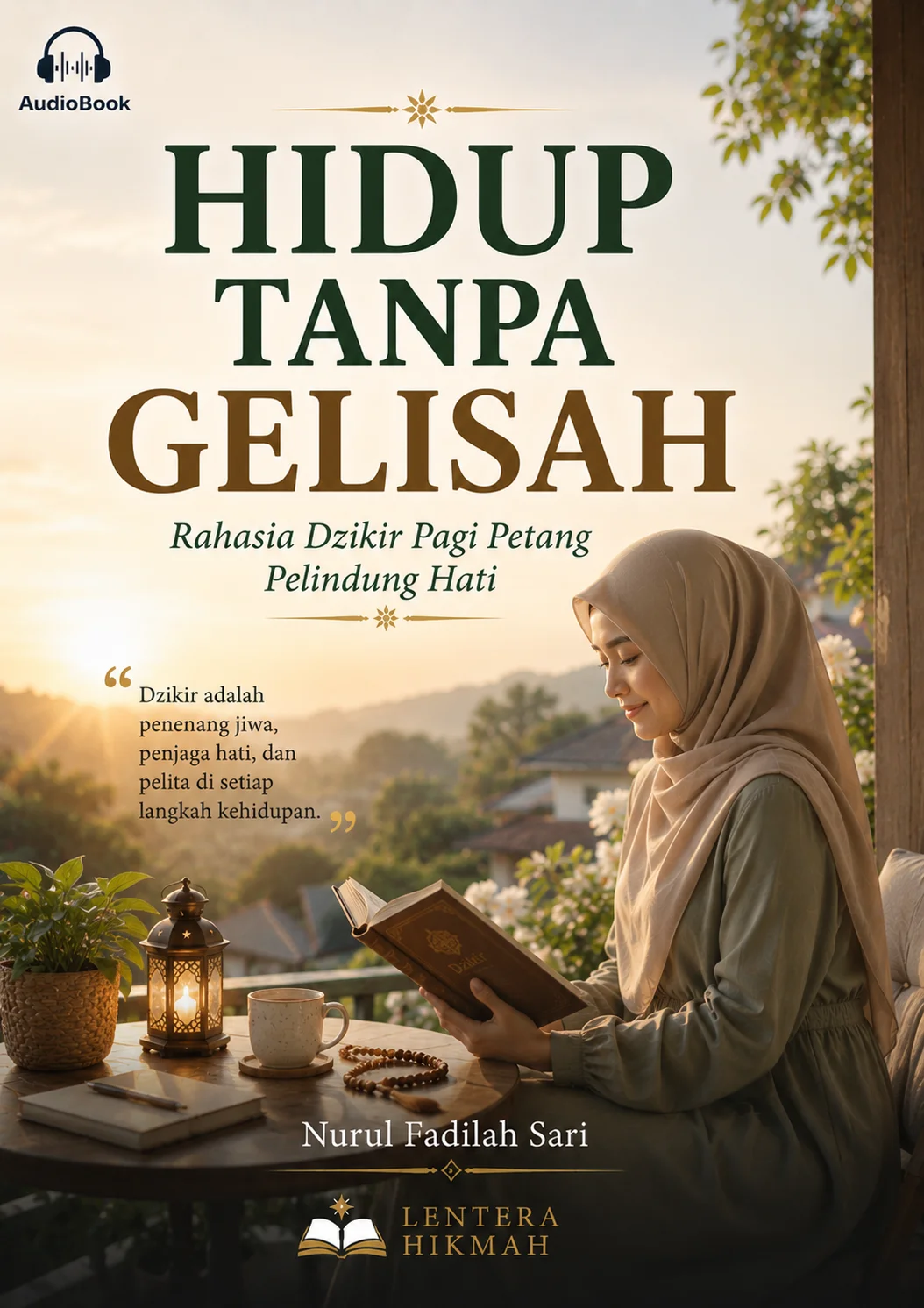 HIDUP TANPA GELISAH Rahasia Dzikir Pagi Petang Pelindung Hati