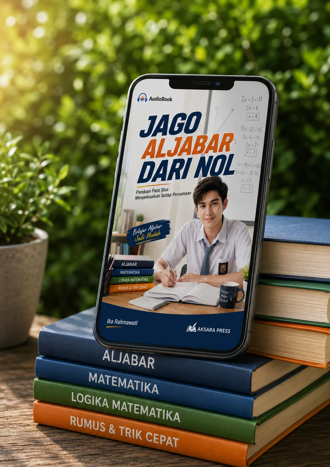 JAGO ALJABAR DARI NOL : Panduan Pasti Bisa Menyelesaikan Setiap Persamaan preview 1