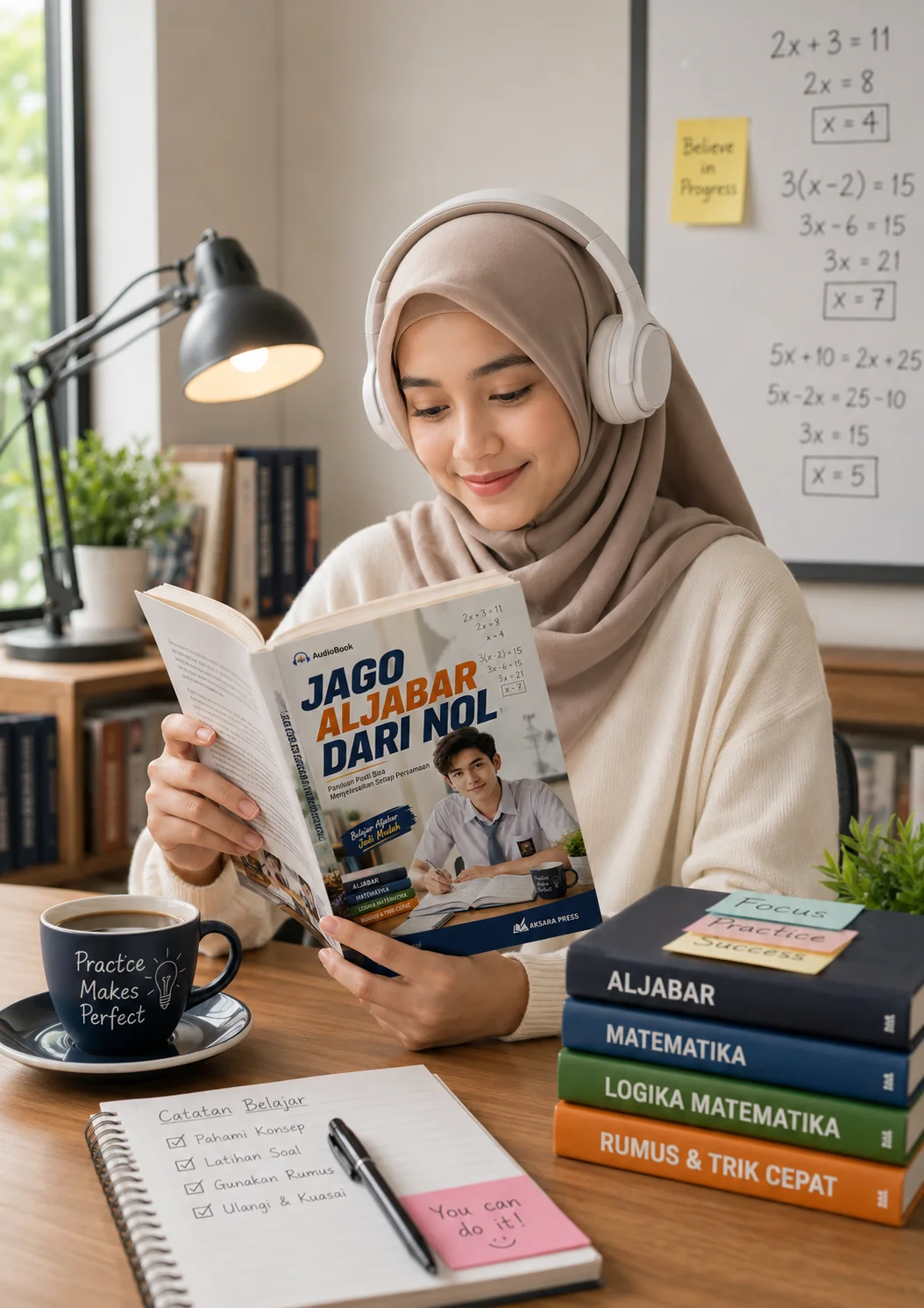 JAGO ALJABAR DARI NOL : Panduan Pasti Bisa Menyelesaikan Setiap Persamaan preview 2