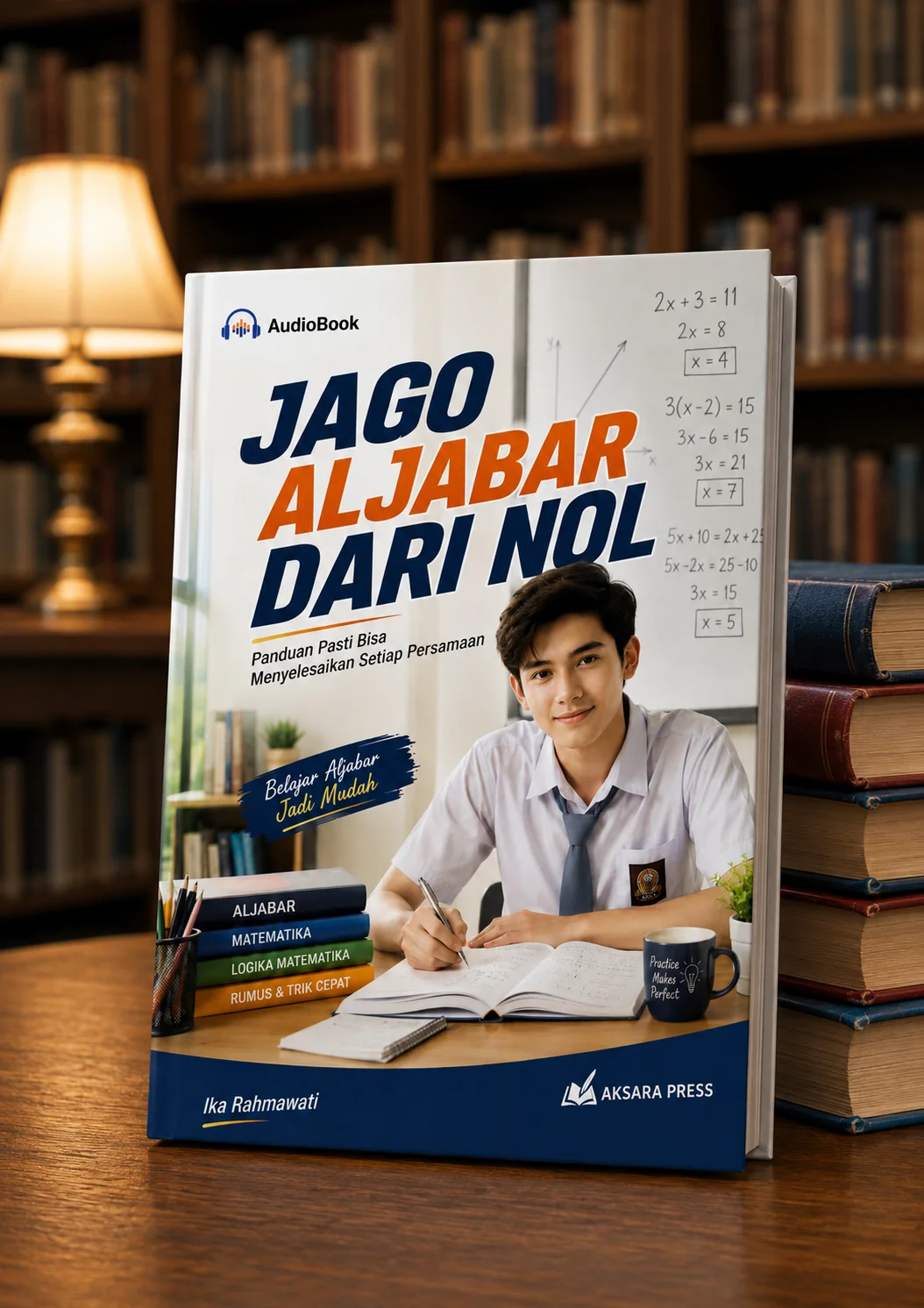 JAGO ALJABAR DARI NOL : Panduan Pasti Bisa Menyelesaikan Setiap Persamaan preview 3