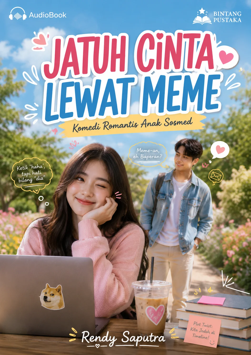 JATUH CINTA LEWAT MEME -  Komedi Romantis Anak Sosmed preview 1