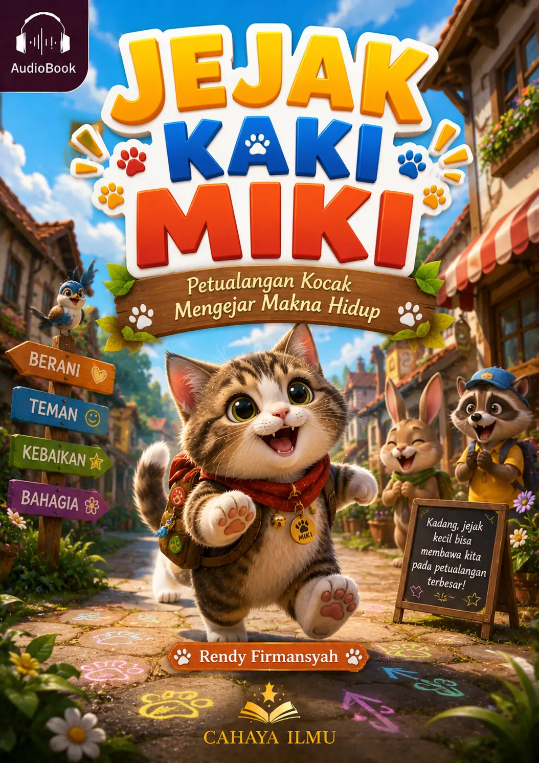 JEJAK KAKI MIKI Petualangan Kocak Mengejar Makna Hidup 