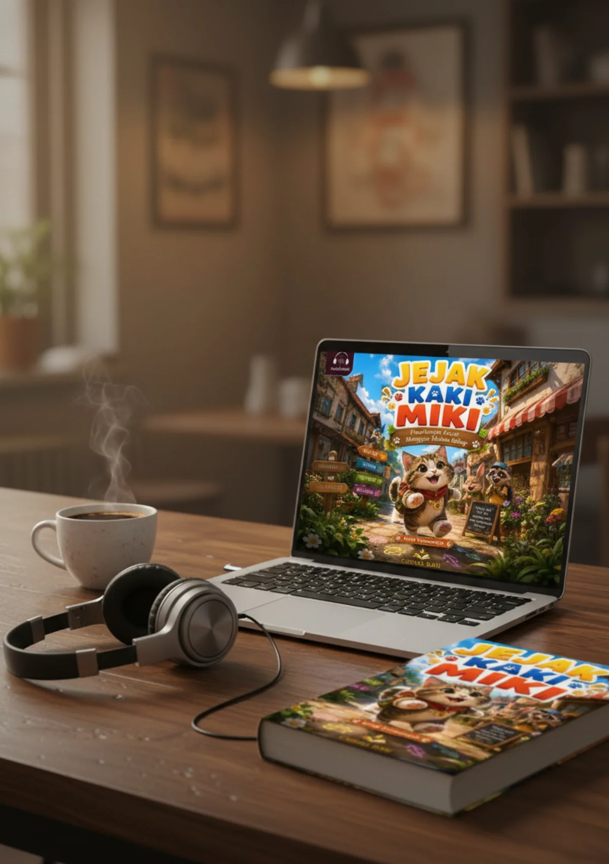 JEJAK KAKI MIKI Petualangan Kocak Mengejar Makna Hidup  preview 3