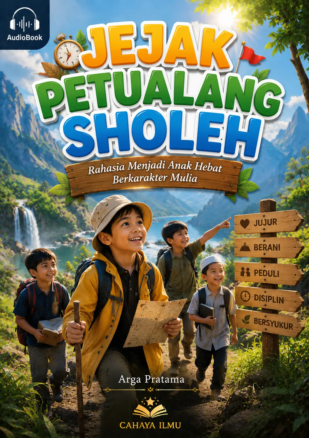 JEJAK PETUALANG SHOLEH Rahasia Menjadi Anak Hebat Berkarakter Mulia